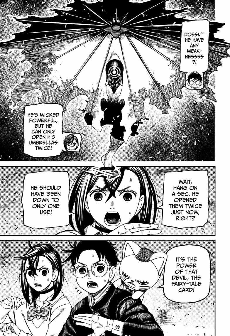 Dandadan Manga Chapter 149 page 9 - That Devil, the Fairy-Tale Card