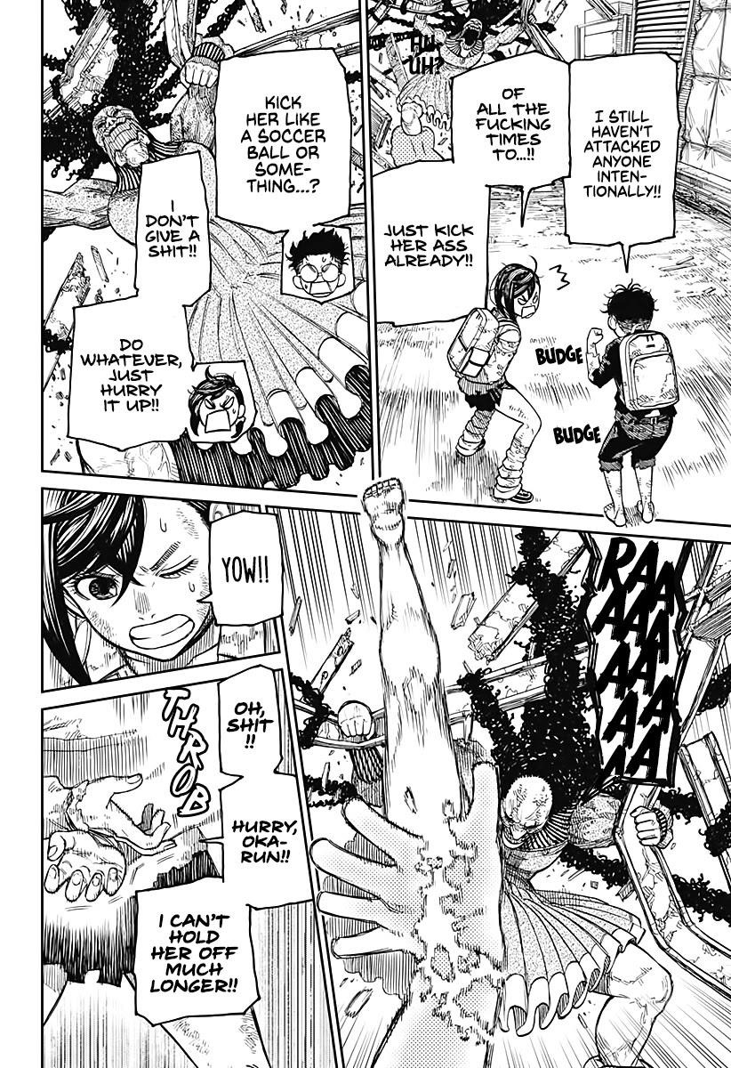 Dandadan Manga Chapter 15 page 12 - Let's Just Call Her "Acro-Silky"