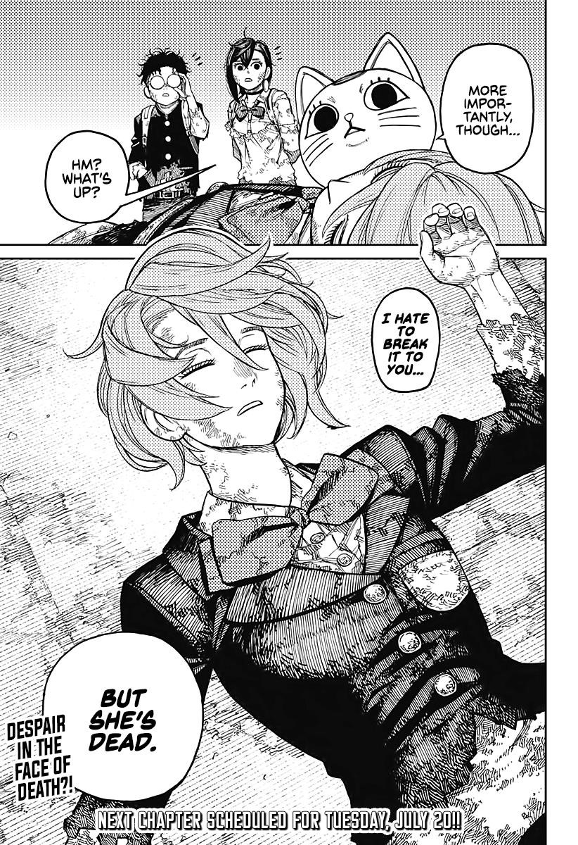 Dandadan Manga Chapter 15 page 18 - Let's Just Call Her "Acro-Silky"