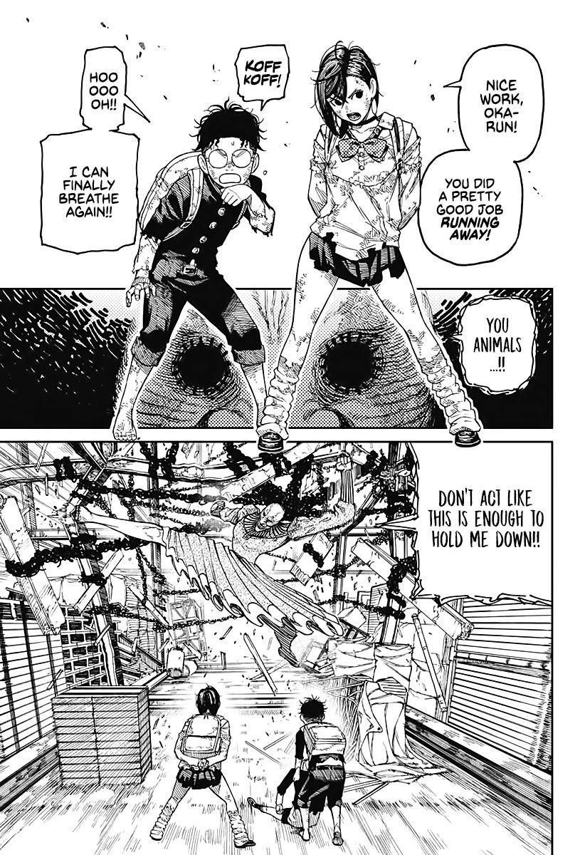 Dandadan Manga Chapter 15 page 9 - Let's Just Call Her "Acro-Silky"