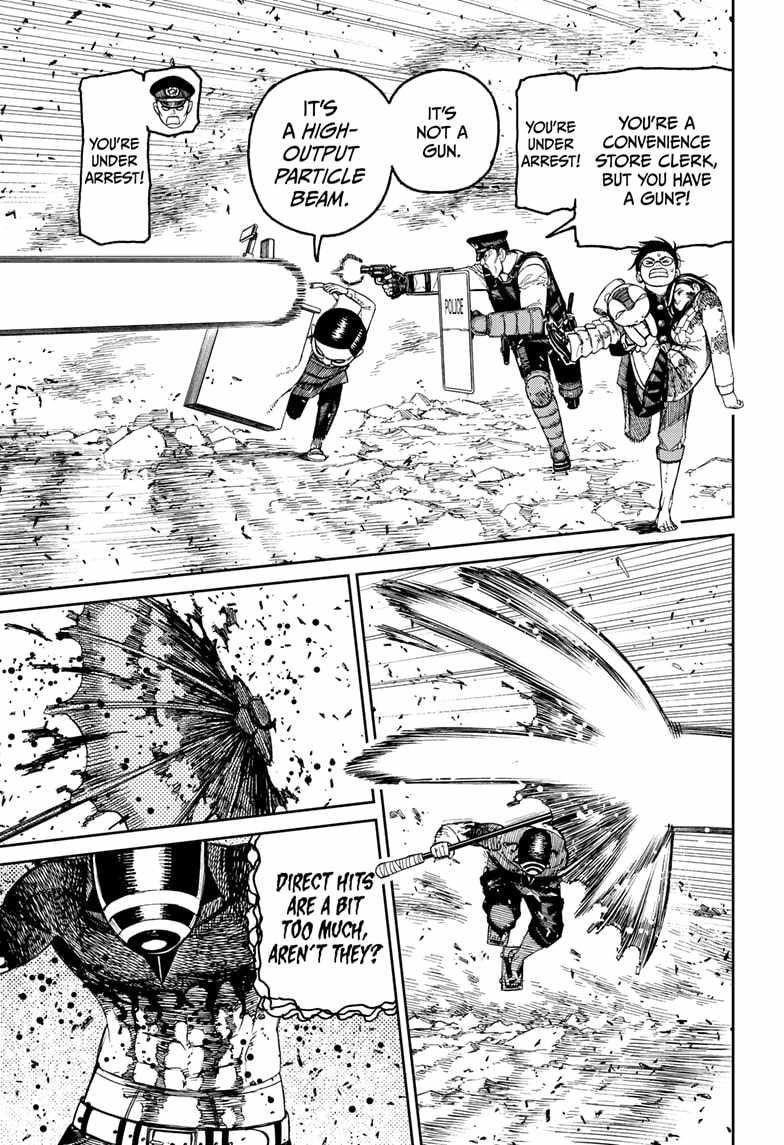 Dandadan Manga Chapter 150 page 13 - This Guy's a Pain