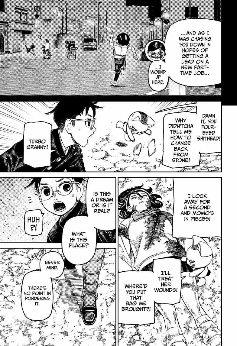 Dandadan Manga Chapter 150 page 9 - This Guy's a Pain