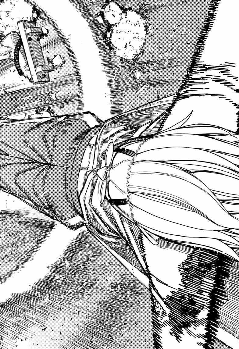 Dandadan Manga Chapter 152 page 14 - Turbo Granny vs. Brella Boy