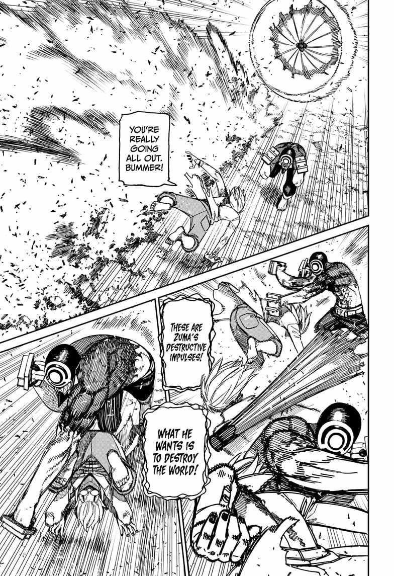 Dandadan Manga Chapter 152 page 5 - Turbo Granny vs. Brella Boy