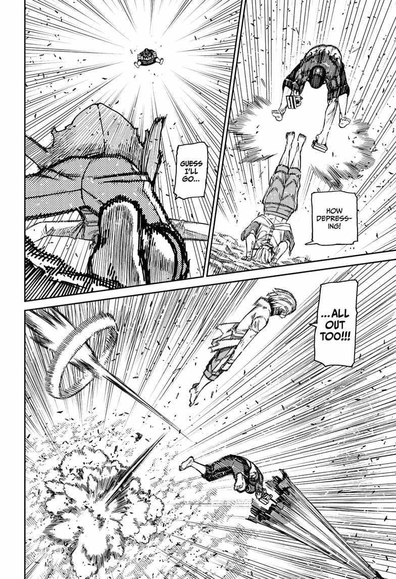 Dandadan Manga Chapter 152 page 6 - Turbo Granny vs. Brella Boy