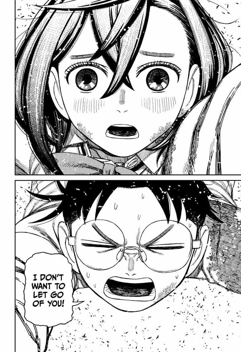 Dandadan Manga Chapter 159 page 12 - Escape from the Cursed Trunk!