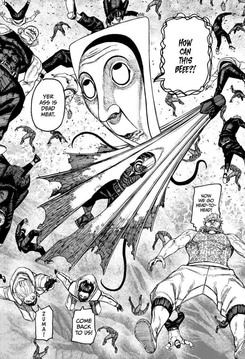 Dandadan Manga Chapter 159 page 18 - Escape from the Cursed Trunk!