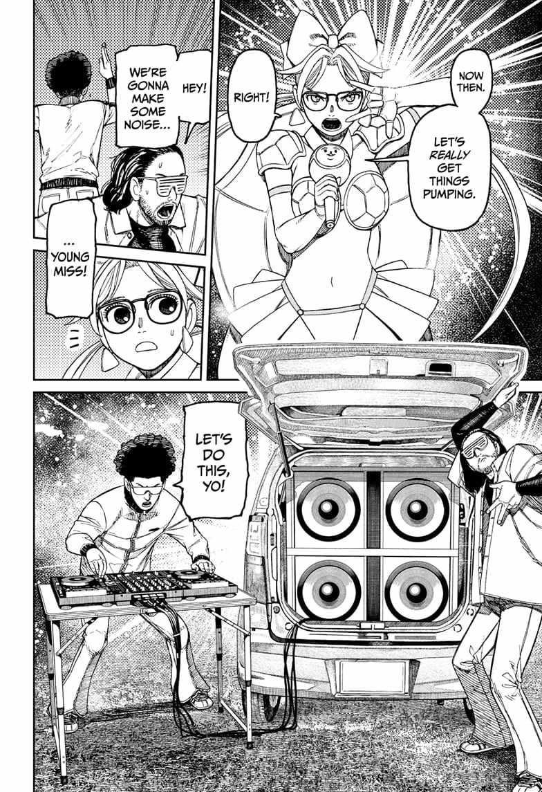 Dandadan Manga Chapter 159 page 2 - Escape from the Cursed Trunk!