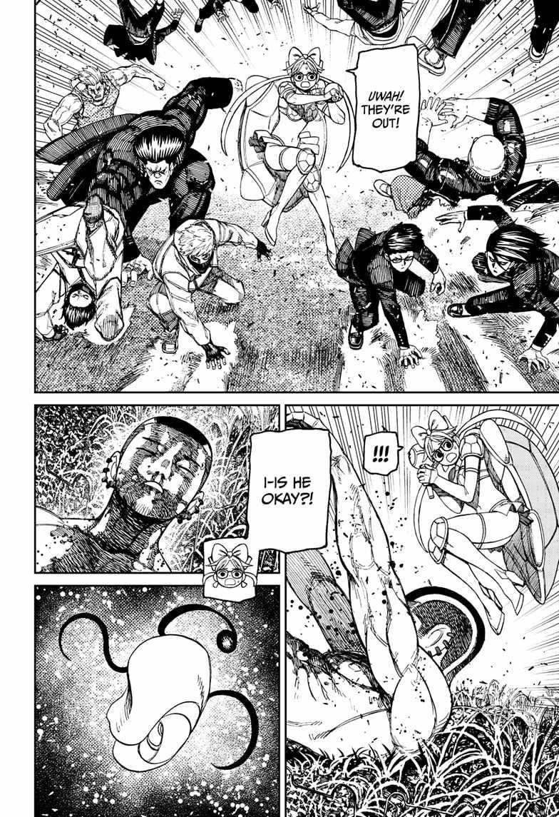 Dandadan Manga Chapter 159 page 22 - Escape from the Cursed Trunk!