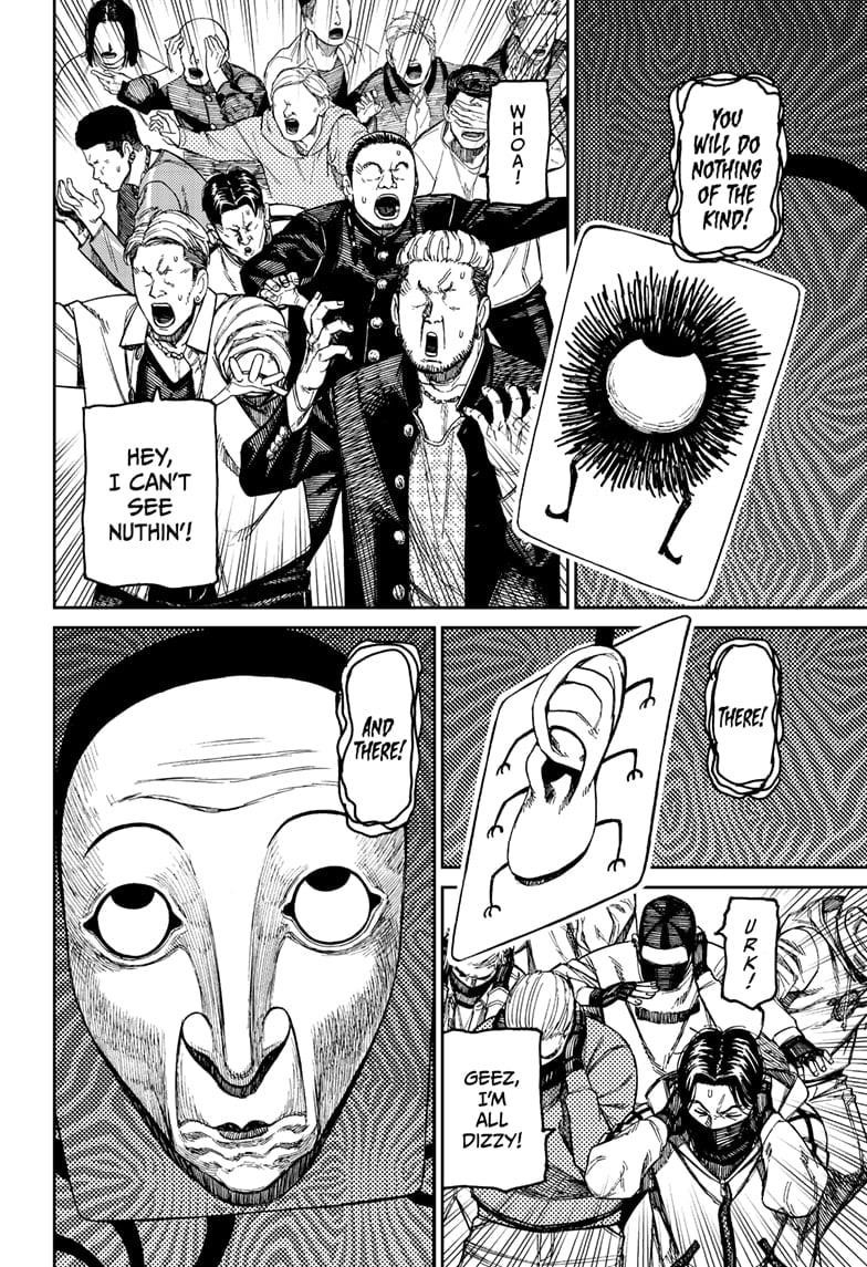 Dandadan Manga Chapter 160 page 10 - The Power of the Demonic Fairy-Tale Card