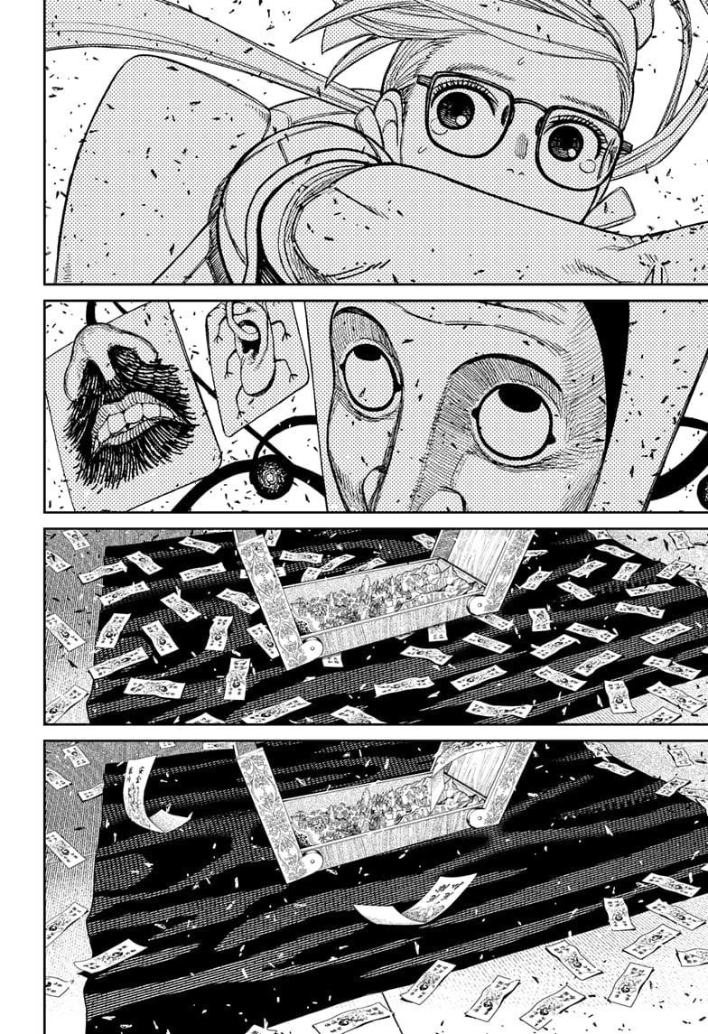 Dandadan Manga Chapter 160 page 14 - The Power of the Demonic Fairy-Tale Card