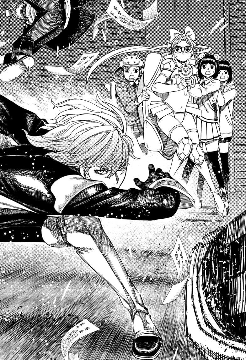 Dandadan Manga Chapter 160 page 16 - The Power of the Demonic Fairy-Tale Card