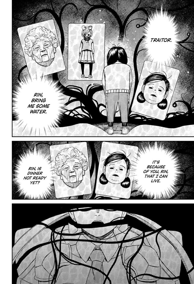 Dandadan Manga Chapter 160 page 2 - The Power of the Demonic Fairy-Tale Card