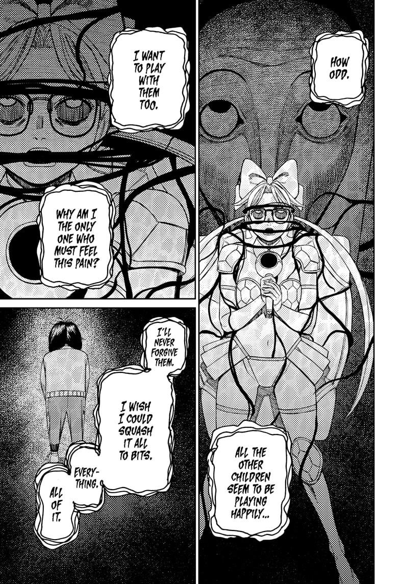 Dandadan Manga Chapter 160 page 3 - The Power of the Demonic Fairy-Tale Card