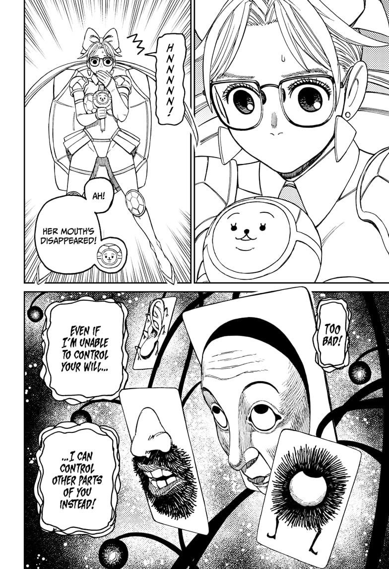 Dandadan Manga Chapter 160 page 6 - The Power of the Demonic Fairy-Tale Card