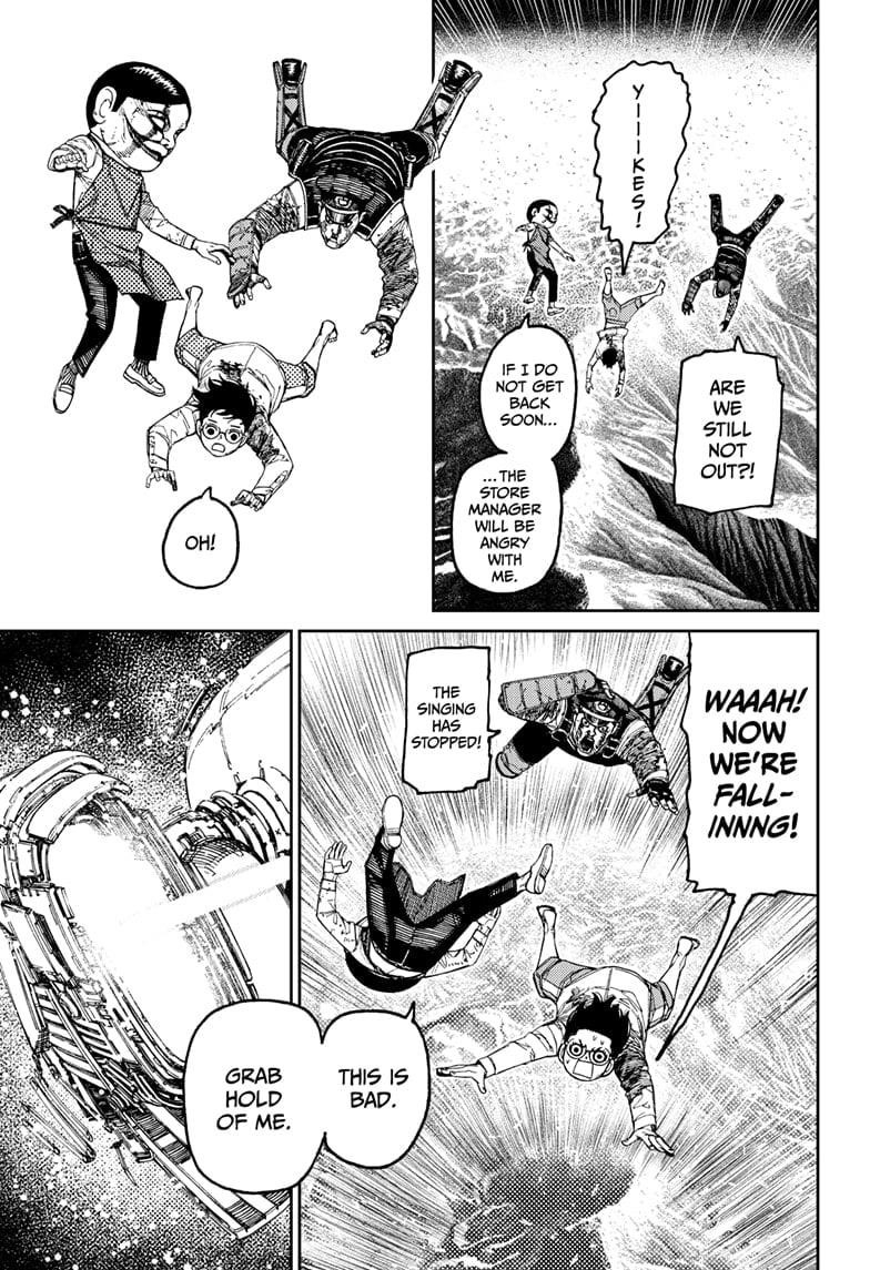 Dandadan Manga Chapter 160 page 7 - The Power of the Demonic Fairy-Tale Card