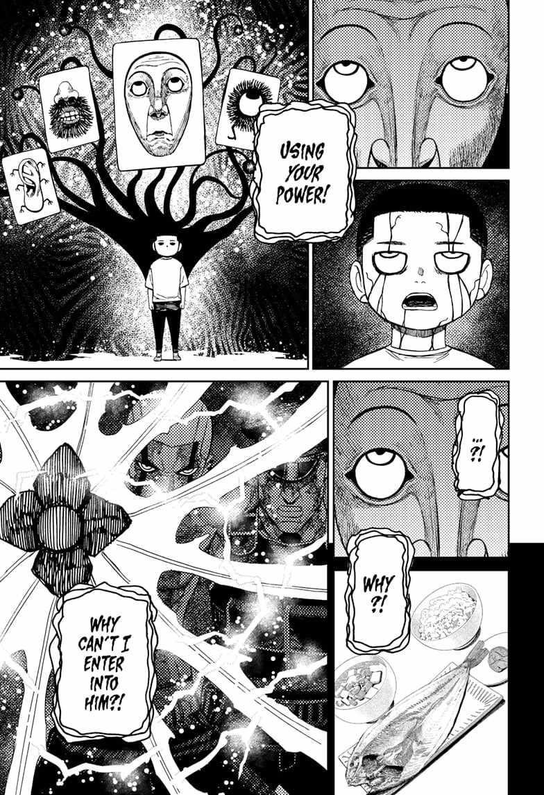 Dandadan Manga Chapter 162 page 17 - Let's Blow the Demonic Fairy-Tale Card Away!