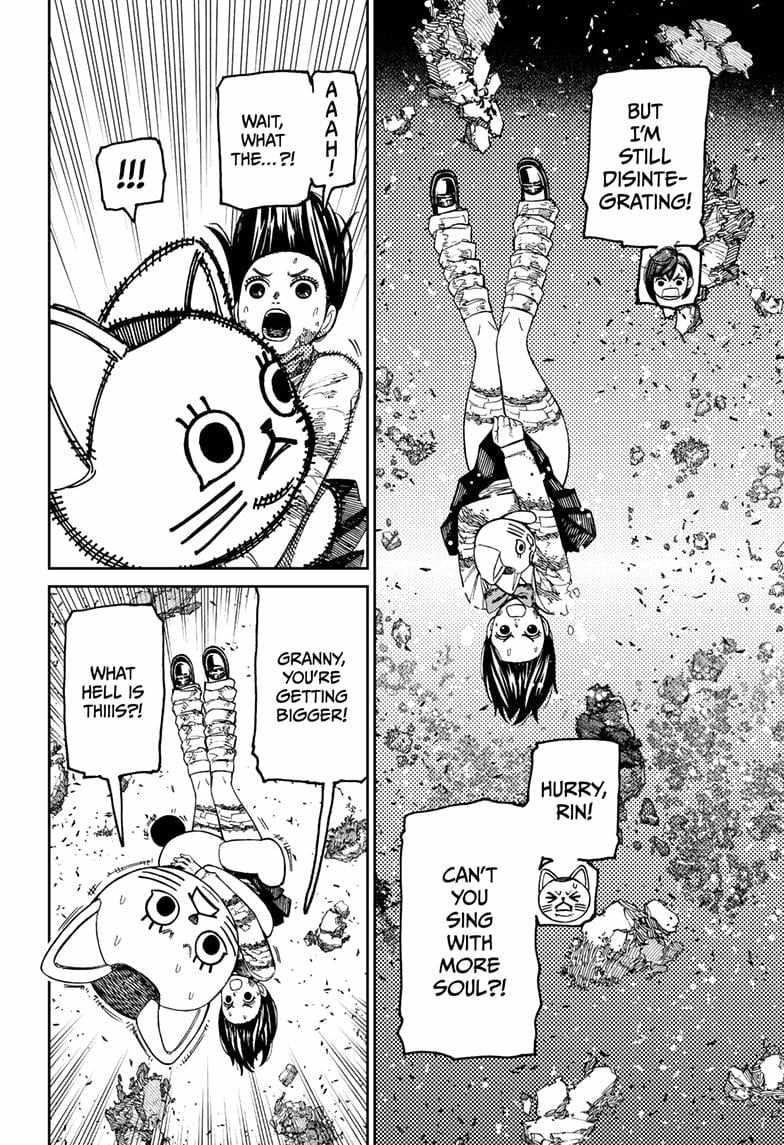 Dandadan Manga Chapter 163 page 10 - Saviors, Don't Be Late!