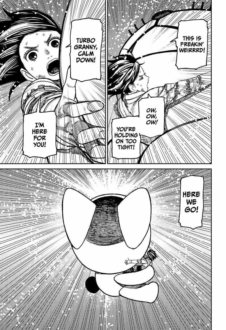 Dandadan Manga Chapter 163 page 11 - Saviors, Don't Be Late!