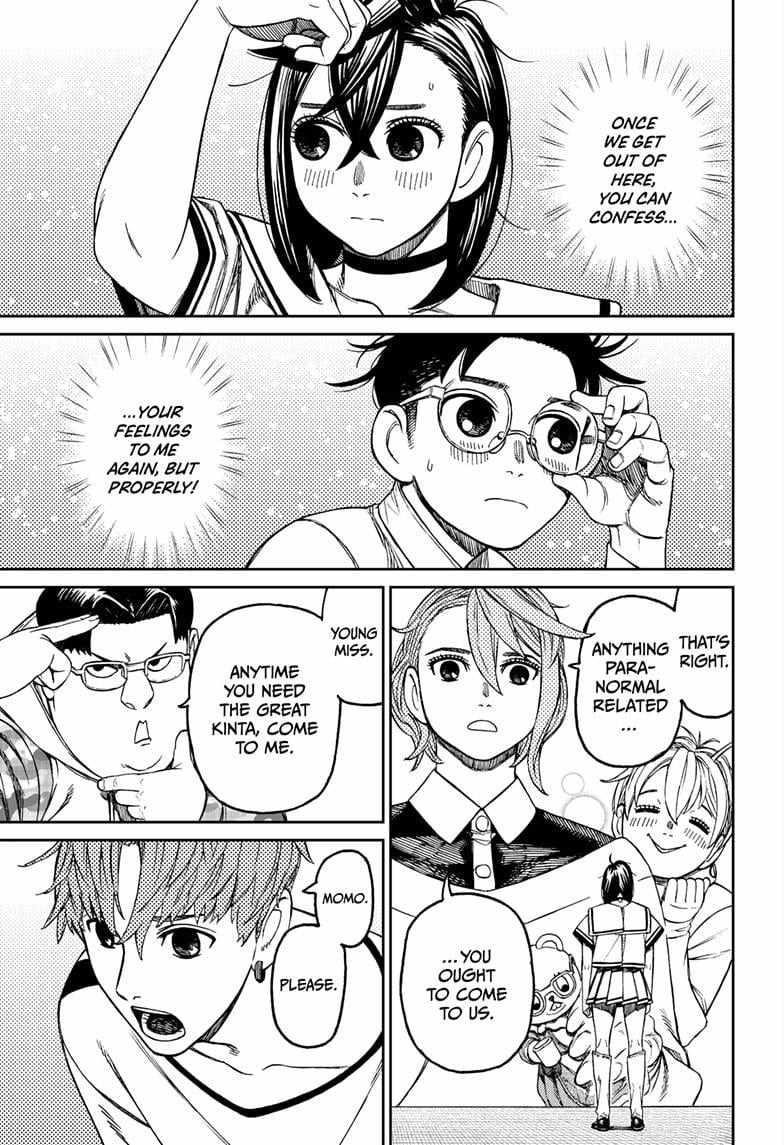 Dandadan Manga Chapter 164 page 15 - She's Gone All Little!