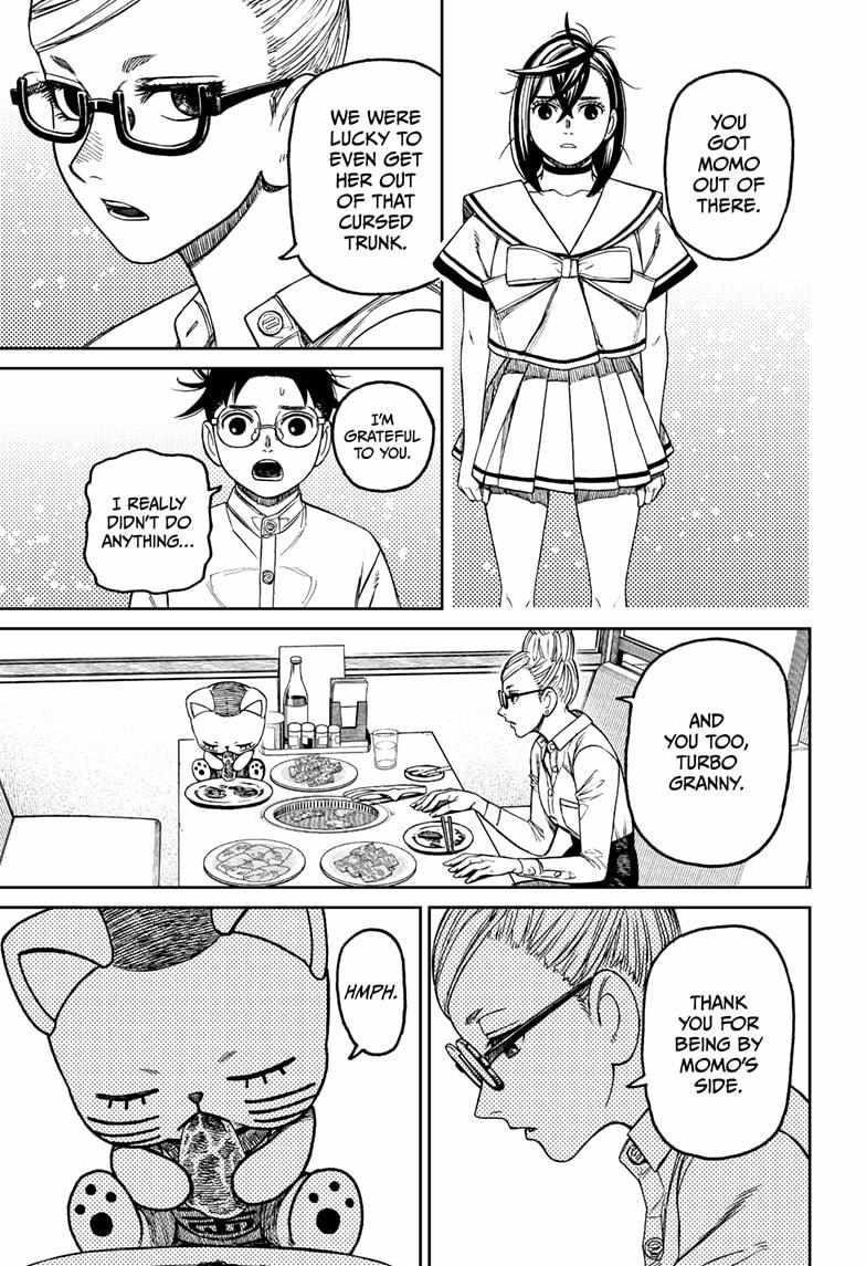 Dandadan Manga Chapter 164 page 19 - She's Gone All Little!