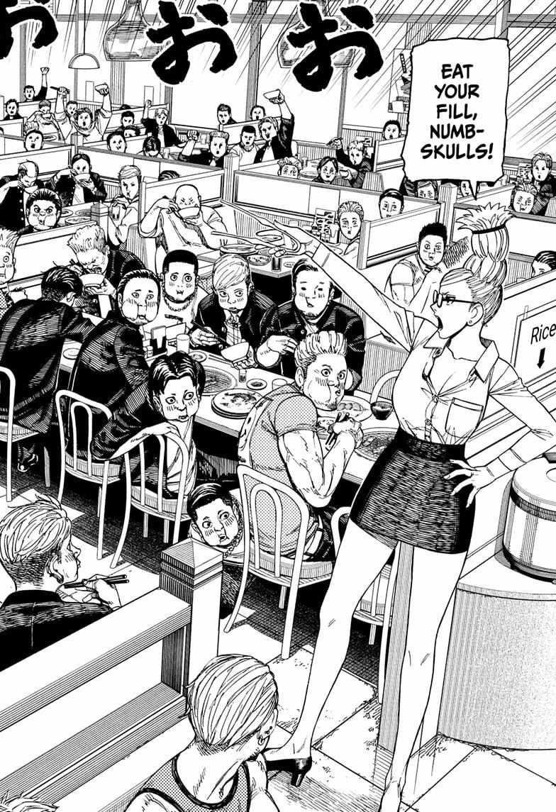 Dandadan Manga Chapter 164 page 8 - She's Gone All Little!