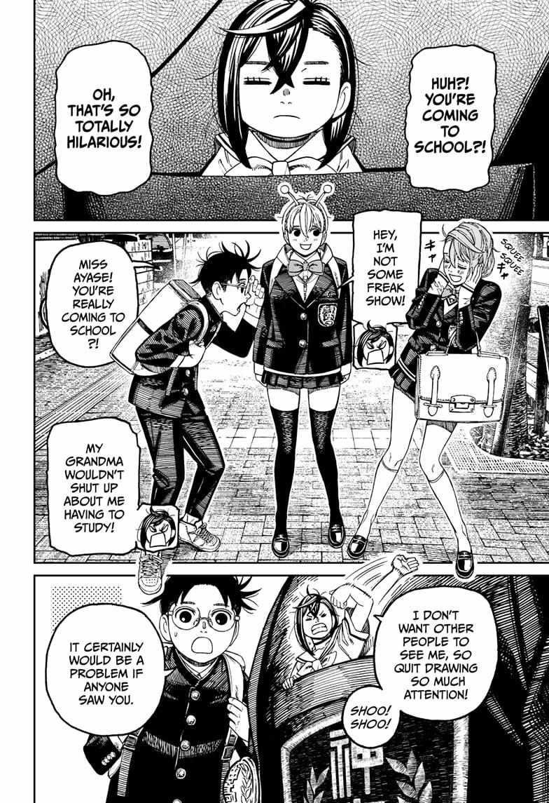 Dandadan Manga Chapter 166 page 6 - Is This a Little Fairy?