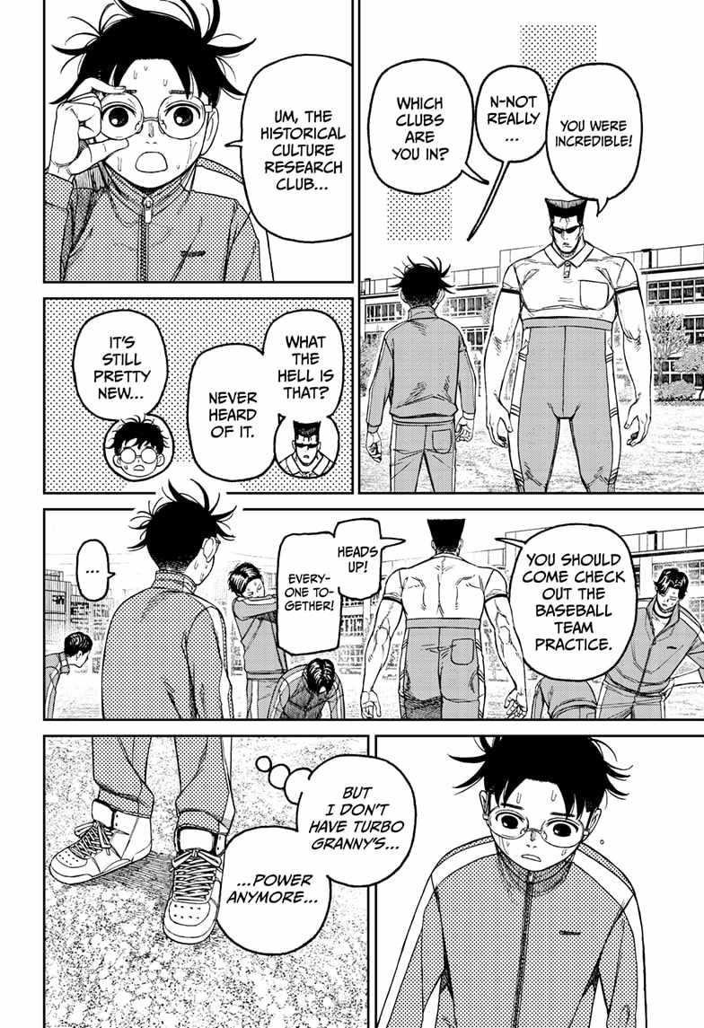 Dandadan Manga Chapter 167 page 18 - Hey, There's Something There