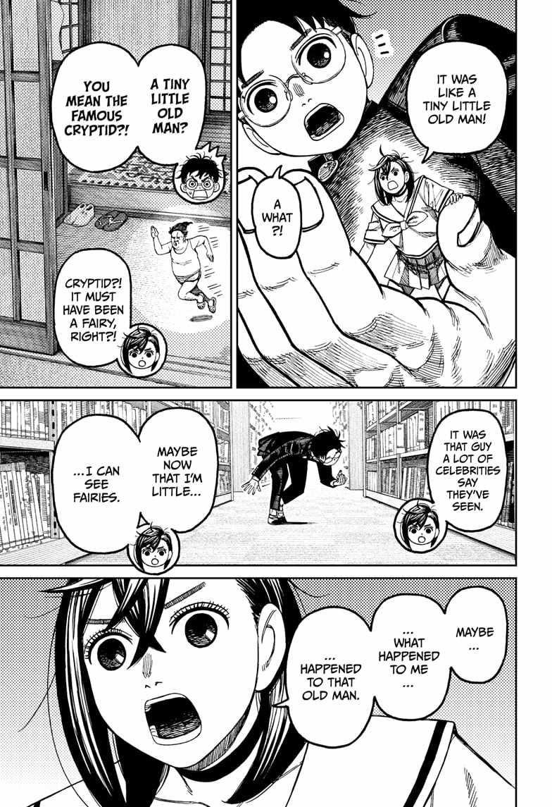 Dandadan Manga Chapter 167 page 3 - Hey, There's Something There