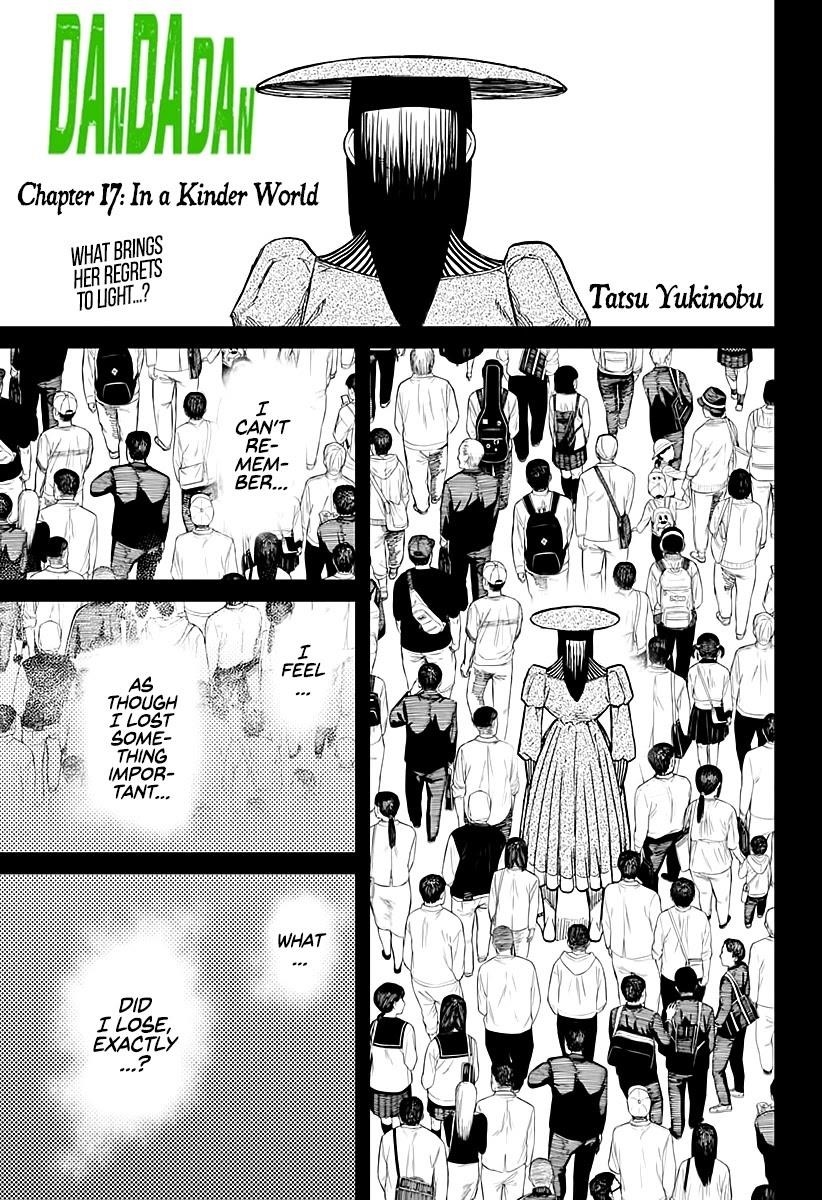 Dandadan Manga Chapter 17 page 1 - To a Kinder World