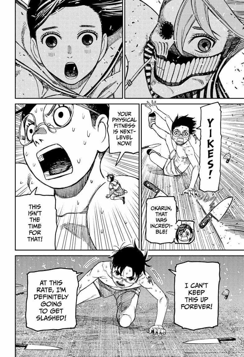 Dandadan Manga Chapter 172 page 12 - Those Pygmies Are Scary