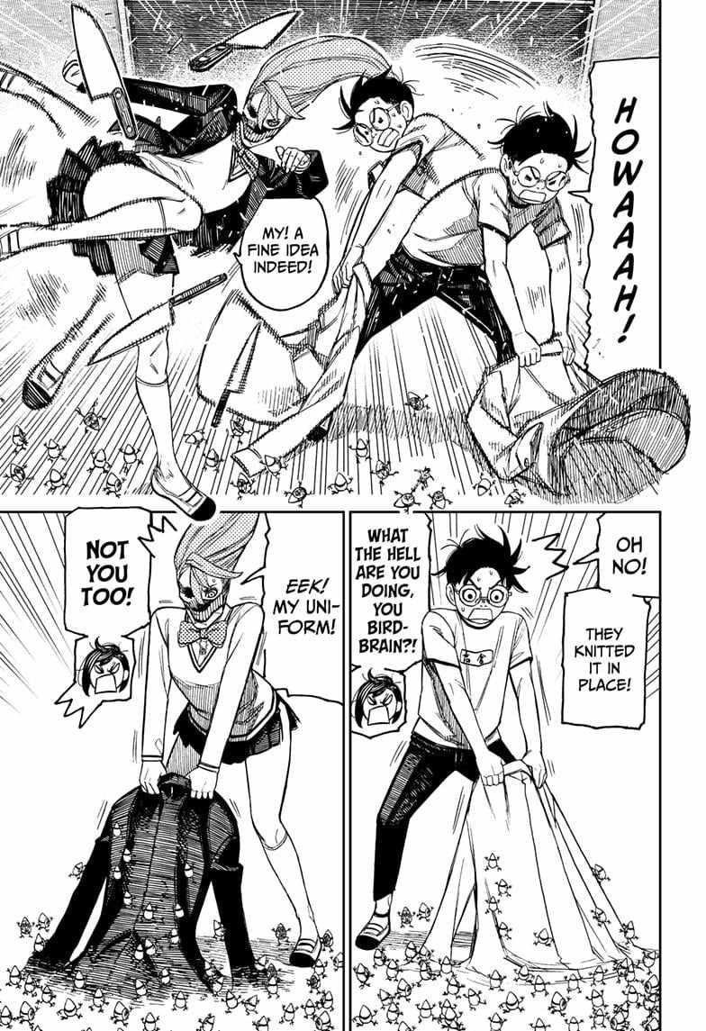 Dandadan Manga Chapter 172 page 5 - Those Pygmies Are Scary