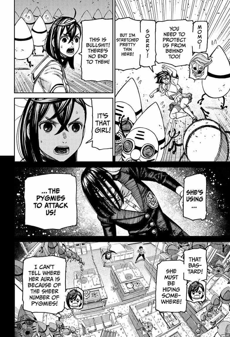 Dandadan Manga Chapter 172 page 8 - Those Pygmies Are Scary