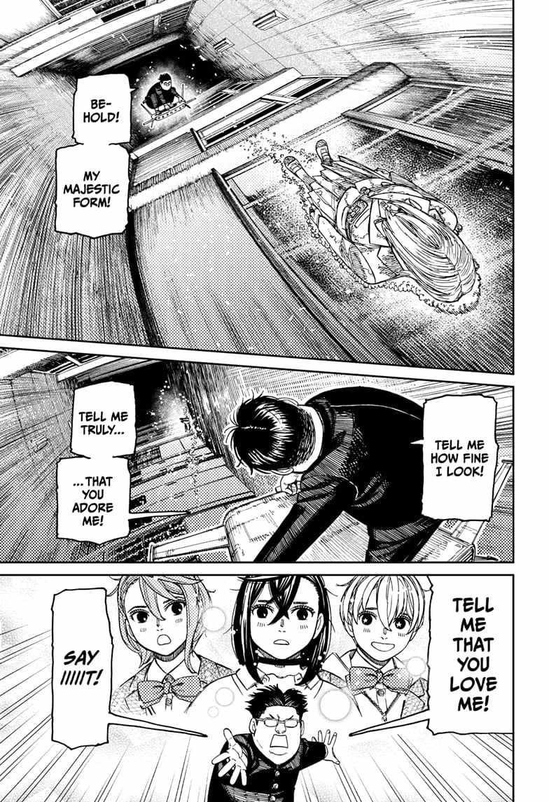 Dandadan Manga Chapter 173 page 17 - Corner the Criminal!