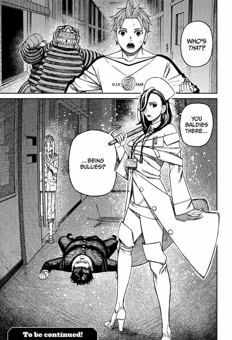 Dandadan Manga Chapter 173 page 19 - Corner the Criminal!