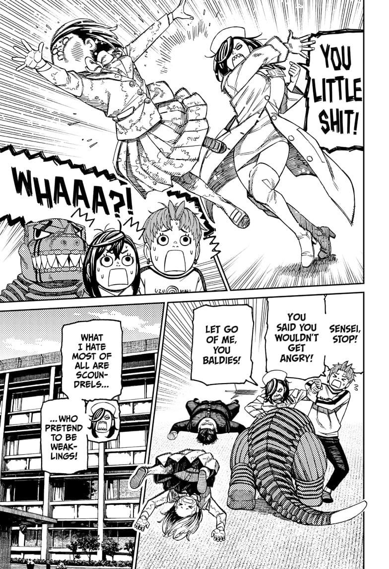 Dandadan Manga Chapter 174 page 15 - Queen Sensei's Infirmary