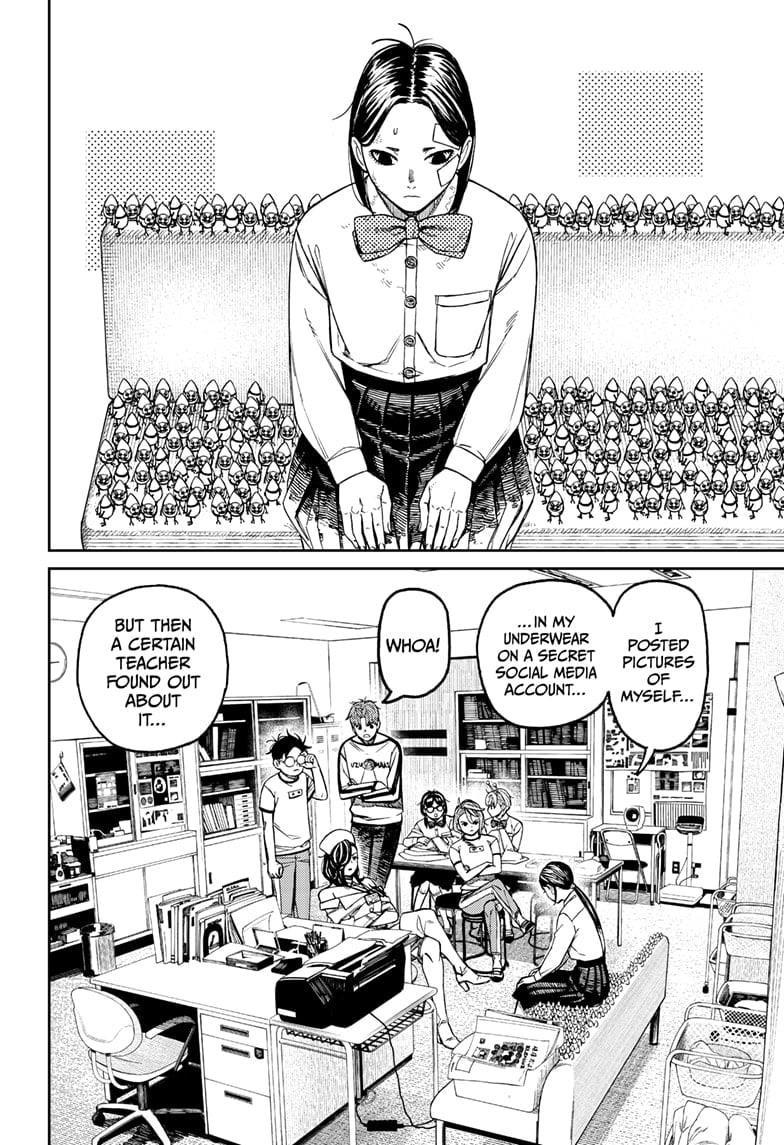 Dandadan Manga Chapter 174 page 16 - Queen Sensei's Infirmary