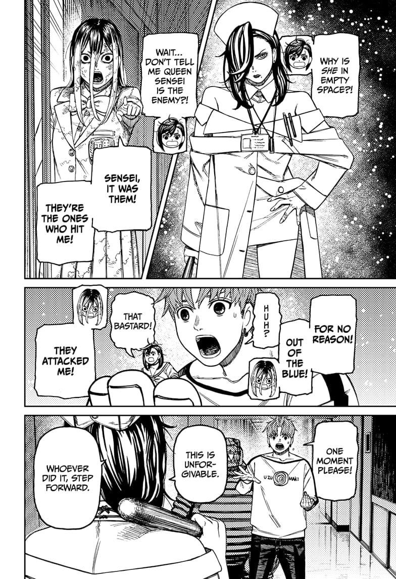 Dandadan Manga Chapter 174 page 2 - Queen Sensei's Infirmary