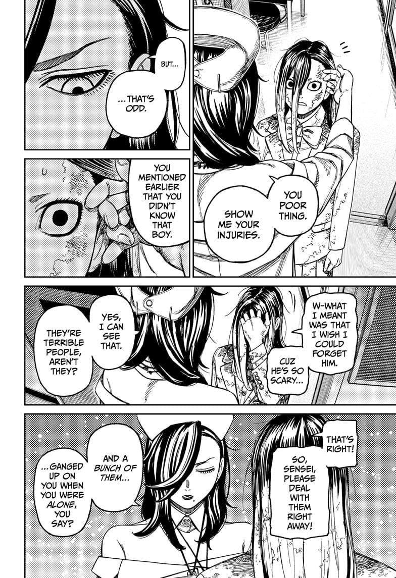 Dandadan Manga Chapter 174 page 8 - Queen Sensei's Infirmary