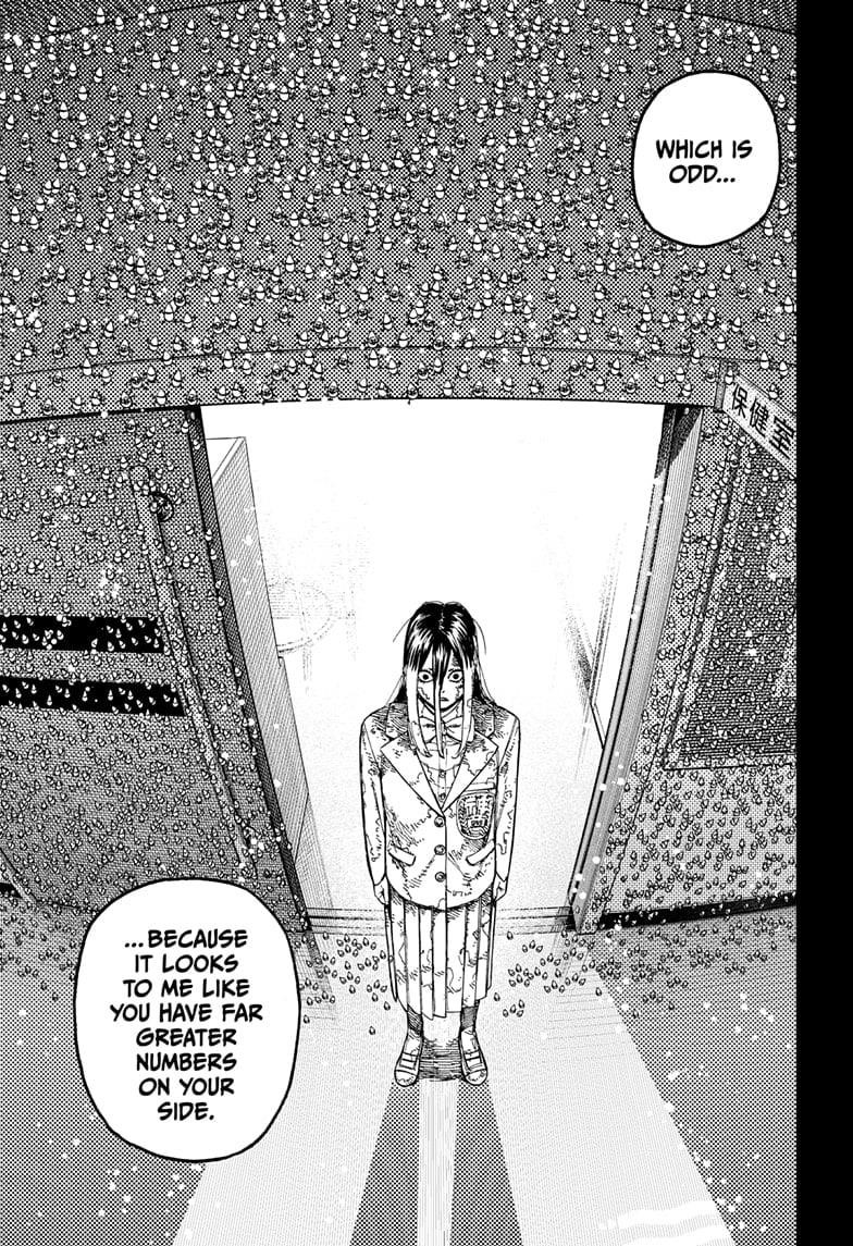 Dandadan Manga Chapter 174 page 9 - Queen Sensei's Infirmary