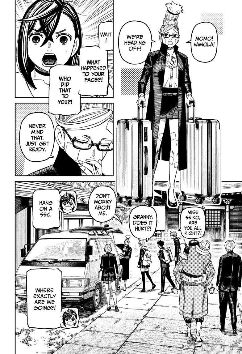 Dandadan Manga Chapter 182 page 10 - Something's Taken the Bait