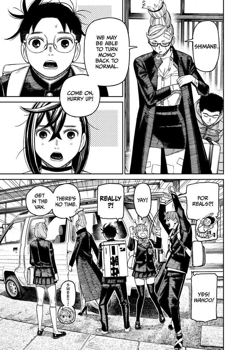 Dandadan Manga Chapter 182 page 11 - Something's Taken the Bait