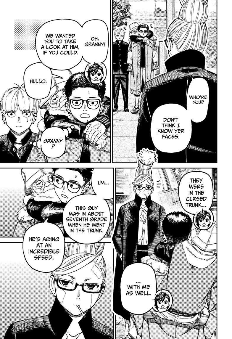 Dandadan Manga Chapter 182 page 13 - Something's Taken the Bait