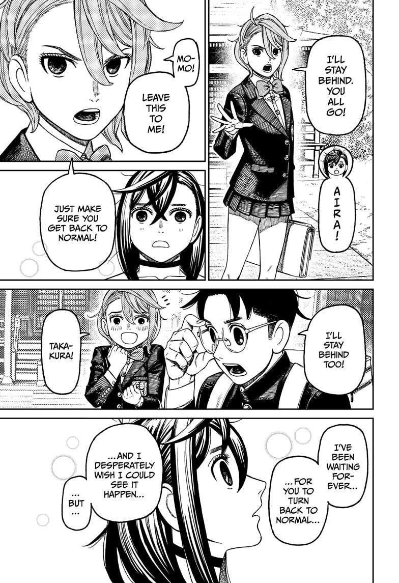 Dandadan Manga Chapter 182 page 17 - Something's Taken the Bait