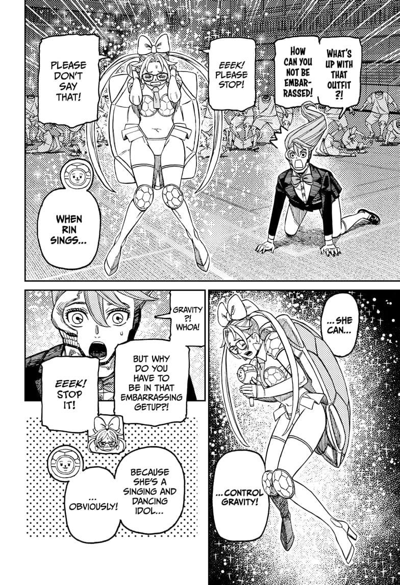 Dandadan Manga Chapter 184 page 18 - The Class Rep's Head