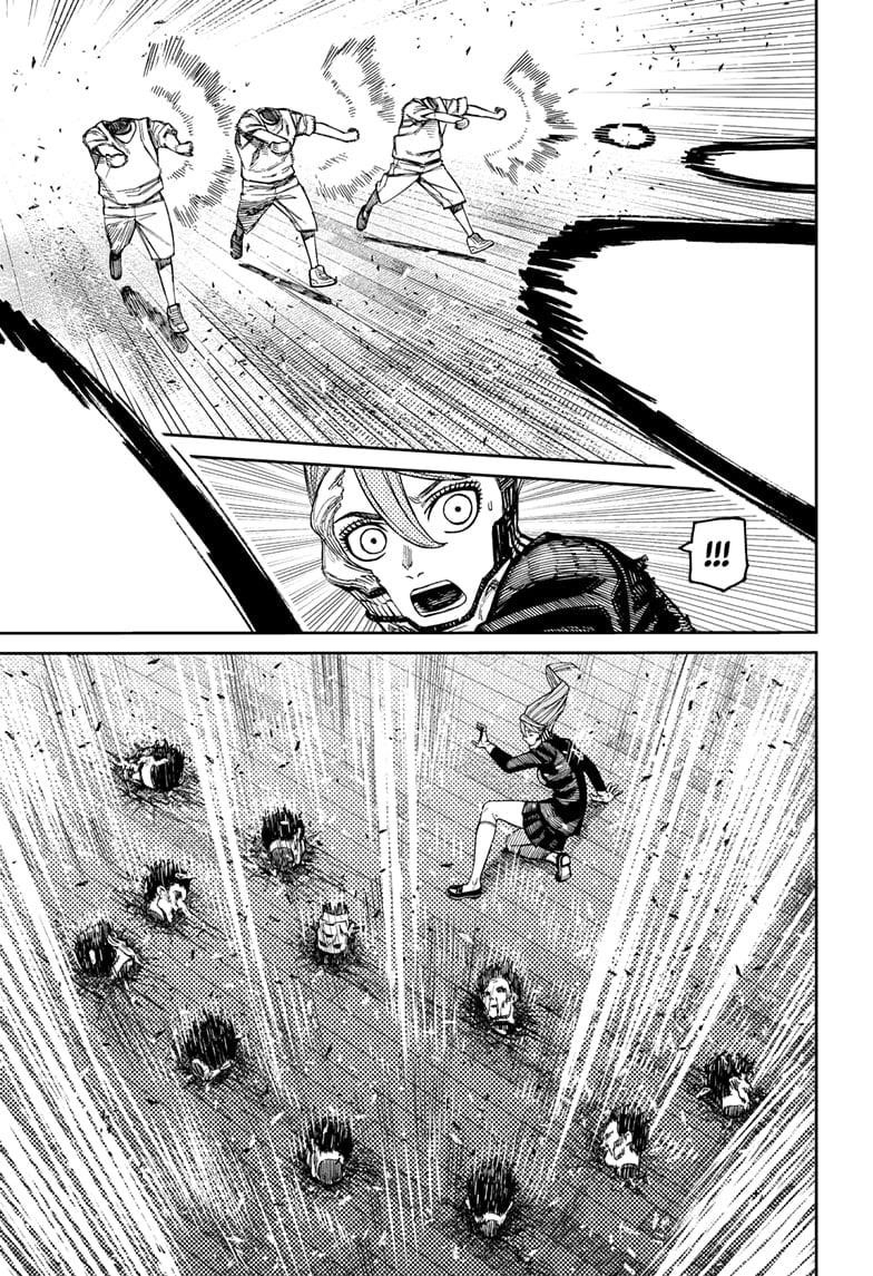 Dandadan Manga Chapter 184 page 19 - The Class Rep's Head