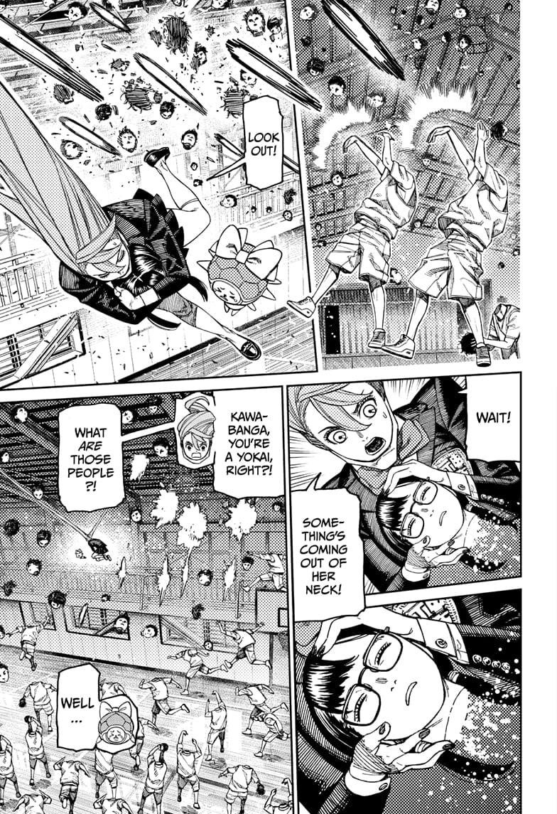 Dandadan Manga Chapter 184 page 3 - The Class Rep's Head