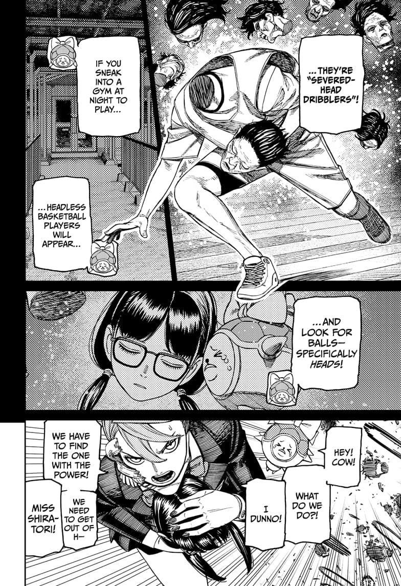 Dandadan Manga Chapter 184 page 4 - The Class Rep's Head