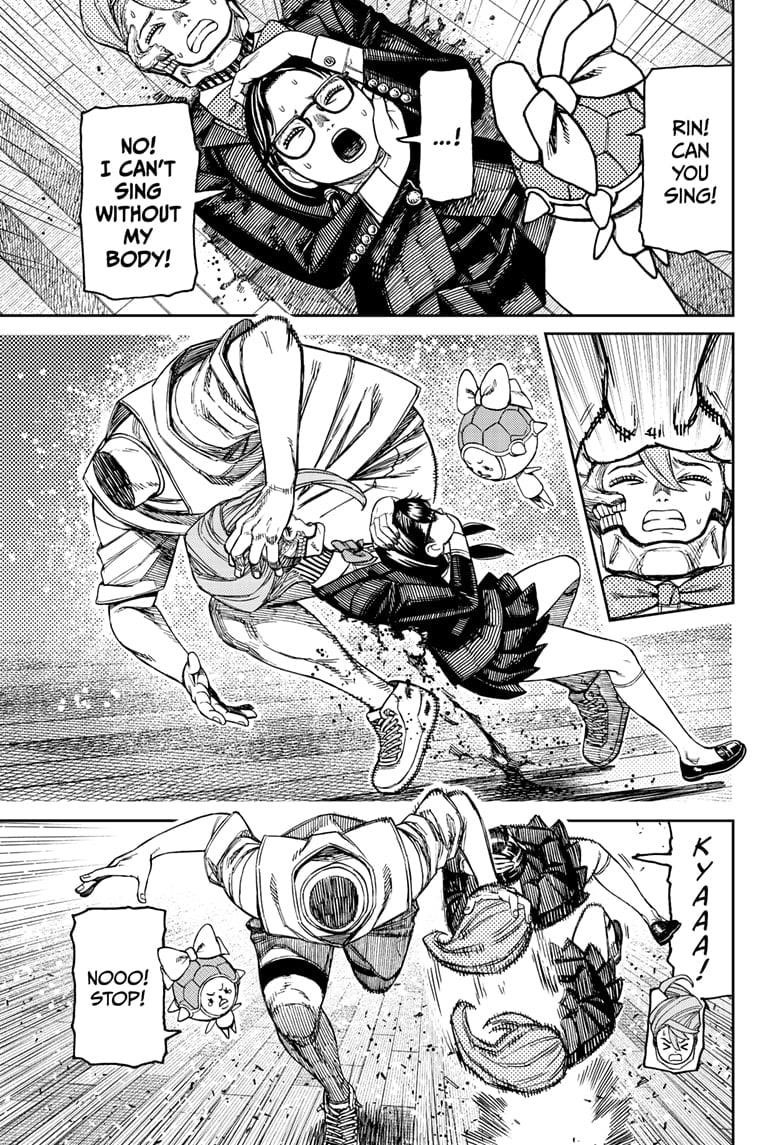 Dandadan Manga Chapter 184 page 9 - The Class Rep's Head