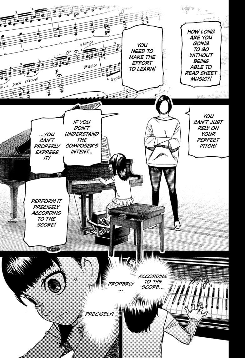 Dandadan Manga Chapter 186 page 13 - Koki Yukishiro's Power